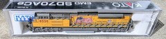 KATO N Scale EMD SD70ACe Union Pacific Railroad 8520 Diesel Locomotive DC ONLY