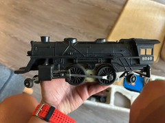 Lionel Wabash Cannonball O27 Train Set 8040 Tested Incomplete w/ Box Transformer
