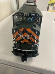 USA Trains Sd70 WP Heritage With Railpro Conversion And 18.5 Volt Battery