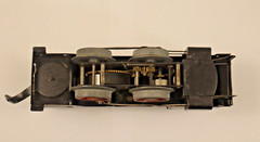 Vintage WWII Era Clockwork O Gauge US-Zone Germany #40281 Locomotive w/ Tender