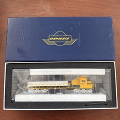 Genesis Santa Fe SD45-2 5687 Diesel Locomotive HO Yellow/Black ATHG86084 – NIB