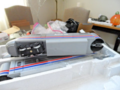 LGB LEHMANN G SCALE BIG TRAINS ABA HIGH SPEED AMTRAK 3 UNIT IN IN BOX 91950