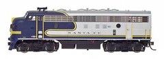 InterMountain N Scale 69222 Santa Fe Blue Bonnet EMD F7A Locomotive