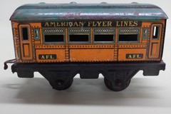 American Flyer Lines O Gauge Orange AFL Coach