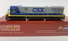 HO Broadway Limited Diesel Loco 2447 GE C30-7 W/SOUND/DC/DCC-PARAGON2 CSX 7021.