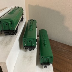 LIONEL POSTWAR 2356 SOUTHERN F3 ABA DIESELS “VERY NICE”