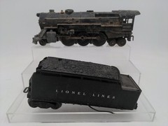 Lionel 2035 Vintage O 2-6-4 Diecast Postwar Steam Locomotive w 6466WX Tender