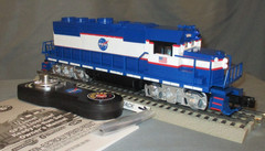 Lionel 23081 NASA #2021 LC/BT 5.0/LVC GP-38 Dual Motor Diesel w/Sounds O/027 ga.