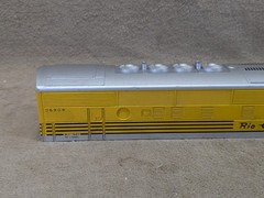 Lionel After Market 2379 Rio Grande A Unit Shell Only