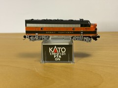 N Scale Kato Great Northern F7A Diesel Locomotive 176-2131 GN