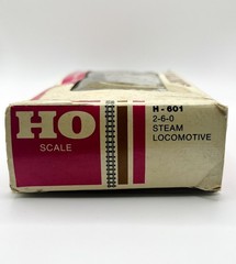 Vintage HO Train 2-6-0 Steam Location New