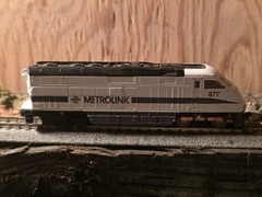 Athearn 10013 N Scale Metrolink F59PHI #877 Original Box Parts Repair