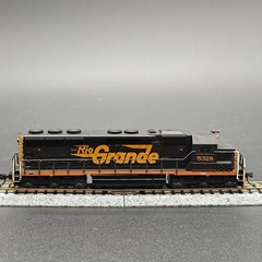 KATO D&RGW Rio Grande EMD SD45 Locomotive #5328 N Scale Tested Japan Read