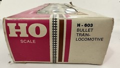 Playart HO Scale Bullet Train Locomotive H-603 Powered