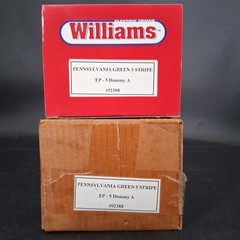 Williams O Gauge Pennsylvania Green 5 Stripe Cab 92388 / 388 DUMMY in OG Box
