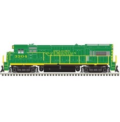 Atlas 40005929 U33B Reading & Northern Diesel #3304, DCC/Sound, N Scale NIB