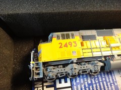 Vintage Genesis Athearn Union Pacific 2493 HO Locomotive G67380 w/ Sound SD60M