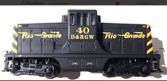 Denver Rio Grande Western D&RGW #40 GE 44 Ton Diesel Switcher Spectrum HO 80029