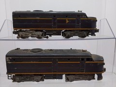 Lionel 2032 Vintage O Erie Alco AA Diesel Locomotive Set