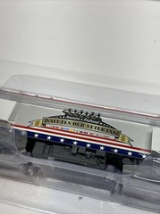 CUSTOM Ho Scale Bachmann 67403 Siemens Amtrak ACS-64 #642 Veterans Unit NEW
