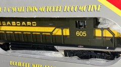 WILLIAMS GP3808 SEABOARD Diesel Locomotive O-Gauge (POWERED Unit) #605