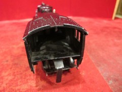 Marx O-27 1666 METAL DIECAST shell Locomotive 2-4-0 ~ tested runs AND LIGHTS.