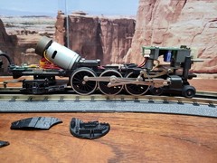 Railking Gauge 4-6-2 3D P. Body Shells Steam Locomotive And Tender “Crusader”