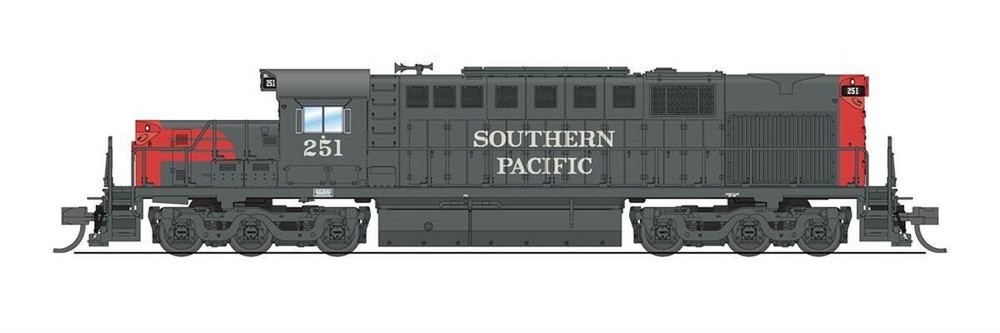 Broadway N-Scale 6625 Alco RSD-15 Southern Pacific Railroad #252 DCC DC SOUND