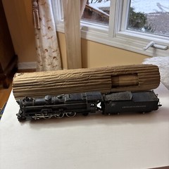 VINTAGE 1947 AMERICAN FLYER #312 – STEAM ENGINE & TENDER 4-6-2 Untested