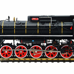 HO scale KFIRST China Railway QJ Steam Locomotive w/Tender DCC Sound&Smoke Model