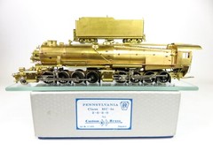 NJ Custom Brass ST-808 HO Scale Pennsylvania HC-1s 2-8-8-0 Steam Locomotive