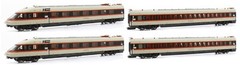 LS Models 16001S Set Of 4 Elements ET403 InterCity Gray/Red DCC SOUND