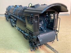 Norfolk & Western 2-6-6-4 Class A Rd #1222, PSC #17094-1 Factory Ptd Brass New