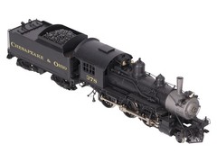 Oriental Limited HO BRASS C&O F-11 4-6-0 Steam Locomotive & Tender – Painted EX
