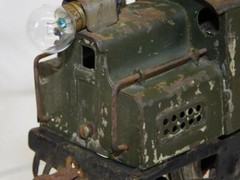 1918 Lionel Prewar #152 Electric NYC S-Type 0-4-0 Engine Green Runs Y Stanchions