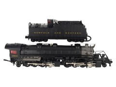 MTH 20-3092-1 O Gauge Norfolk & Western 2-8-8-2 Y3 Steam Locomotive #2014 w/PS2