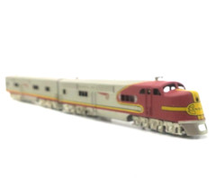 ORIENTAL LIMITED N SCALE BRASS AT & SF EMD E6A + E6B 2000HP DIESEL ENGINE SET