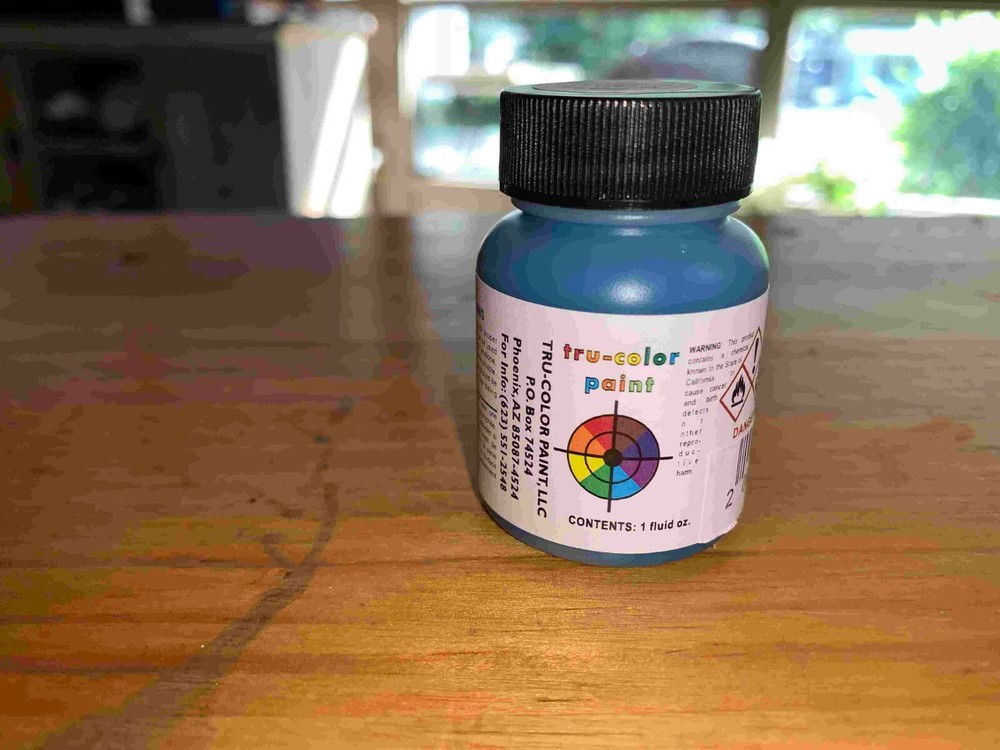Tru-Color Paint 1oz btls. for CR Rust SF, CSX Y2K Yn3 Milw BN SF CN VIA UP BNSF
