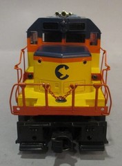 Lionel 6-18204 O Gauge Chessie System SD40 Non-Powered Diesel Locomotive #8204