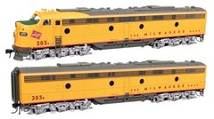 Walthers Proto HO Scale ~ EMD E9A/B ~ DCC Sound ~ San Francisco ~ Milwaukee Road