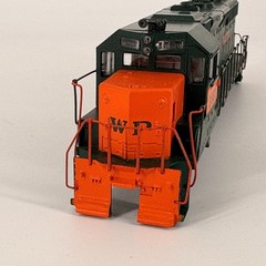 Athearn HO Western Pacific EMD GP40-2 Locomotive WP 3557 SHELL ONLY