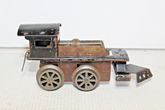 Early Hafner Overland Flyer Prewar O Gauge Windup Steam Locomotive 1914-17 b2