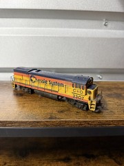 Athearn HO GE U30B Chessie System C&O #2307 Powered – Runs