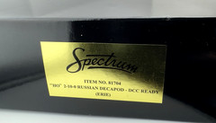 Spectrum 81704 HO Scale Erie 2-10-0 Russian Decapod Steam Locomotive Road #2461