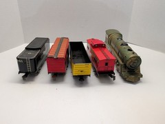 Marx 994 O Gauge Steam Loco Tender Freight Set w/ Track Transformer Og Box 10200