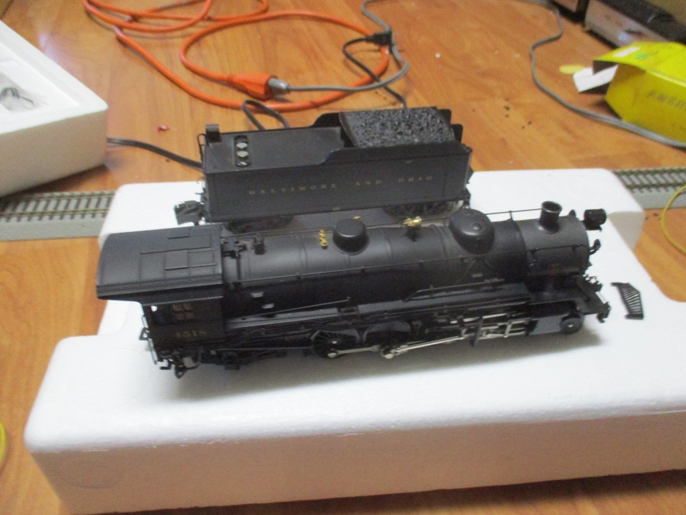 Amer Flyer 6-48037 B&O 2-8-2 Steam (4/24/26) Hirail AC