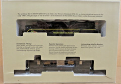 Proto 2000 8697 BL2 Western Maryland 81 With All New Axle Gears MIB HO