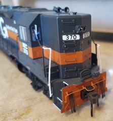 Atlas Master GP40 High Hood MEC #370 Guilford Pan Am DCC C-9 Unrun Wrong Box