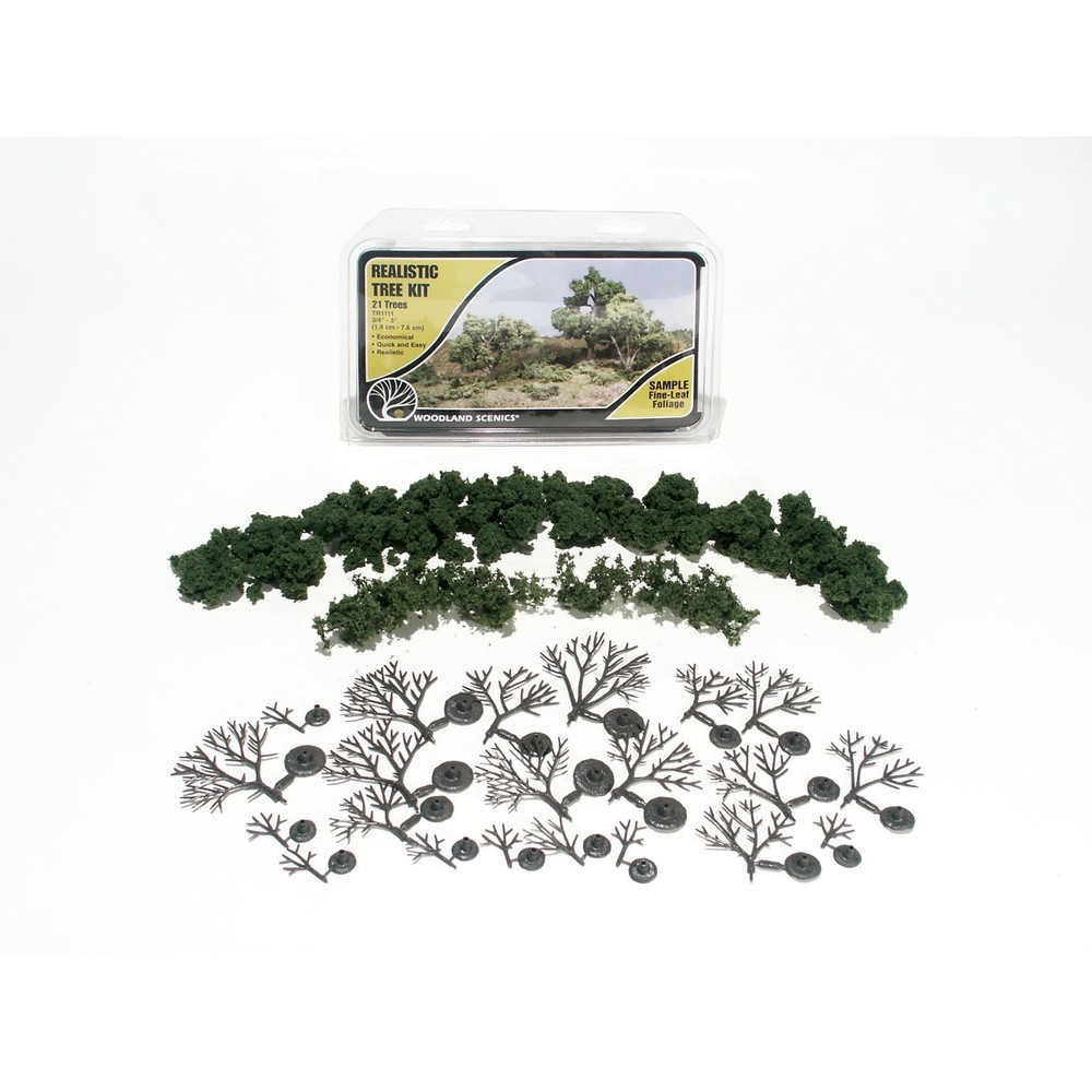Woodland Scenics Deciduous Tree Kit 3/4-3 21 WOOTR1111 Train Scenery Non Scale