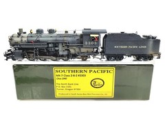 North Bank Line NBL Boo-Rim SP MK-7 2-8-2 Southern Pacific #3303 HO Brass #SP1.2